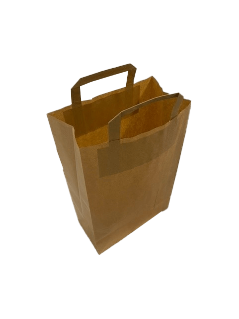 Sac papier en kraft marron 70 g/qm 26x17x25 cm (50 pièces) [PADB2625]