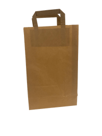 Paper Carrier Bags 22x11x36cm Brown Kraft 70 g/qm