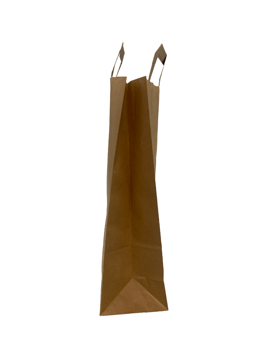 Sac papier en kraft marron 70 g/qm 22x11x36 cm (50 pièces) [PADB7036]