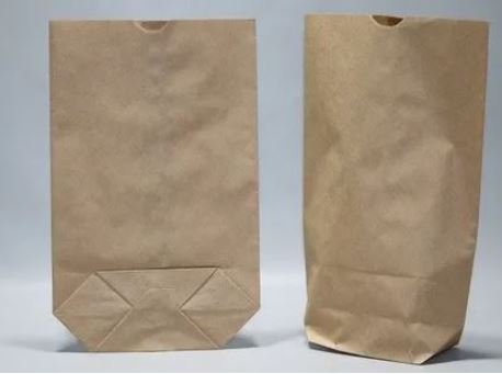 Cross Bottom Bags (content 20 kg) 42x63 cm - 1 laags 90 g/m2 (100 pcs)