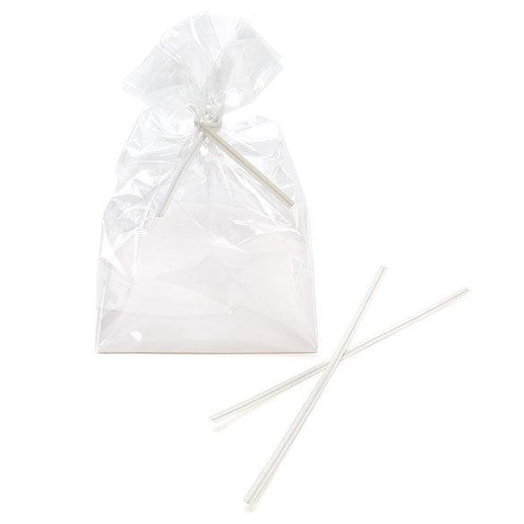 Papier Armé - lien blanc 15.2 x .4cm (1000 Pièces) [TT6WH]