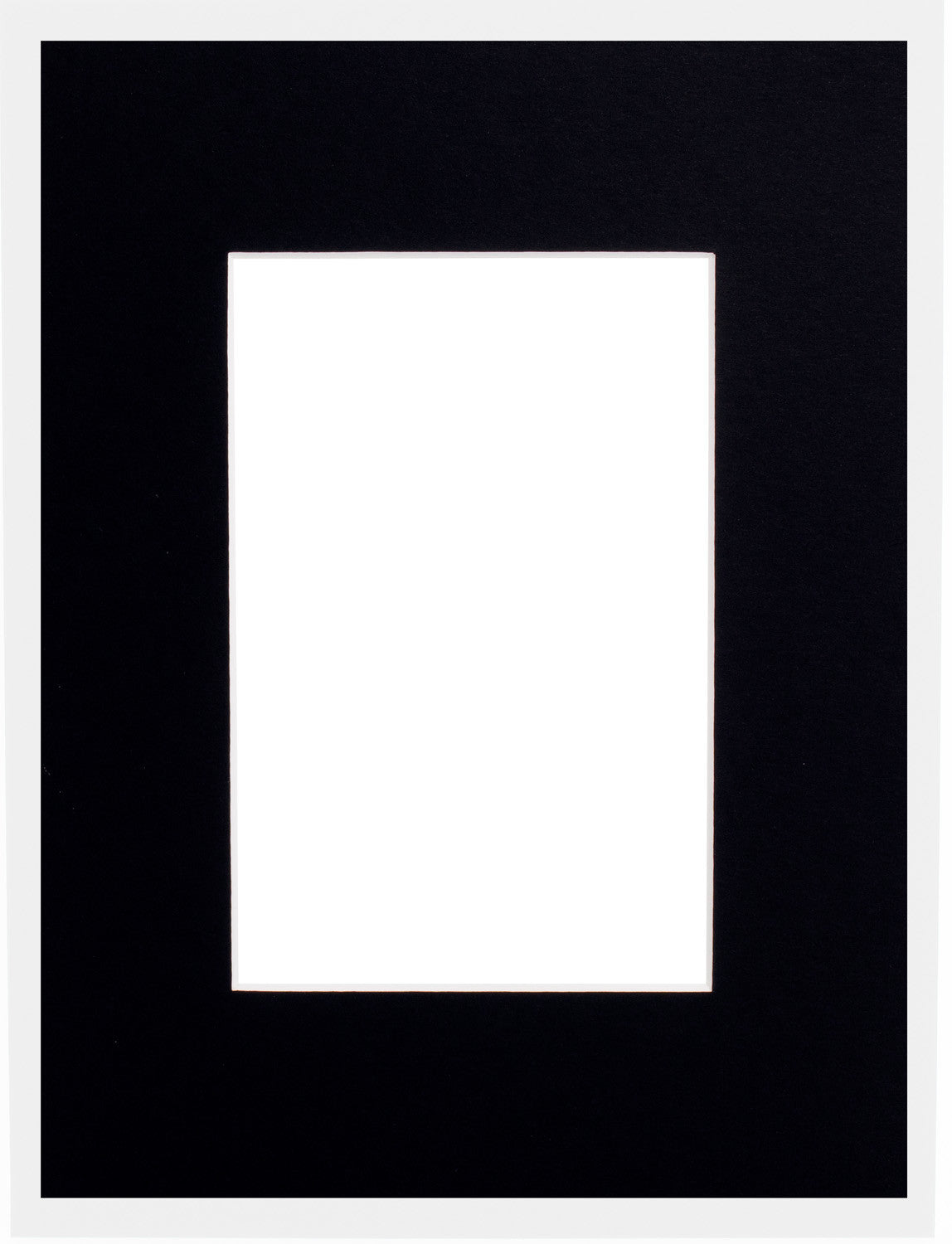 Mount Board 413 Black 30x40cm with 19x27cm window (5 pcs)