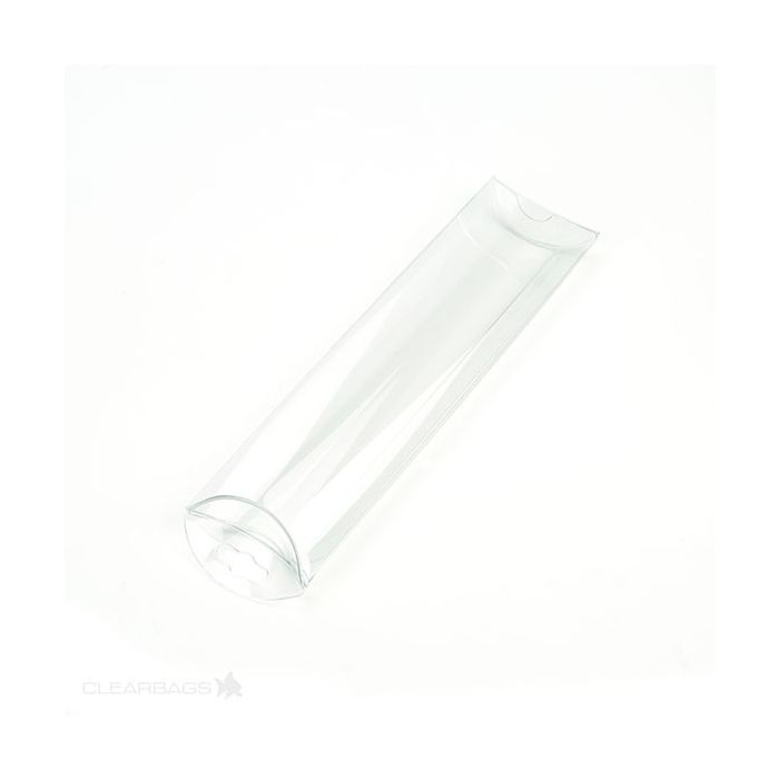 Kissenschachteln Transparent 5.1x1.9x17.8cm mit Aufhängeloch (25 Stück) [PB101]