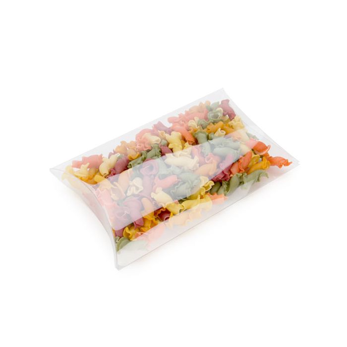 Kissenschachteln Transparent 14.5x4x22.5cm mit Aufhängeloch (25 Stück) [PB109]