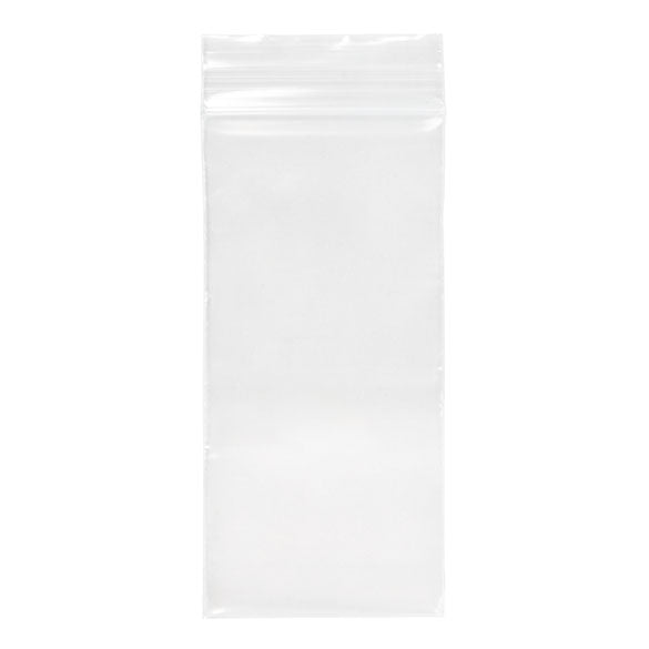 Druckverschlussbeutel Transparent 5x10cm PE 50 Mikron (100 Stück) [2PE24]
