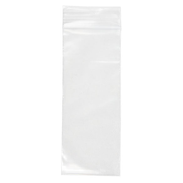 Druckverschlussbeutel Transparent 5x12.5cm PE 50 Mikron (100 Stück) [2PE25]