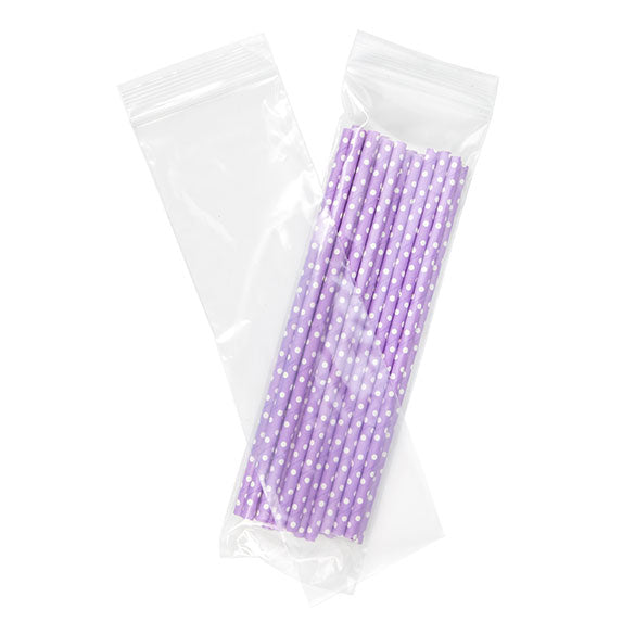 Sachet zip transparent en PE-BD 7,5x25,5cm 50 microns (100 pièces) [2PE310]