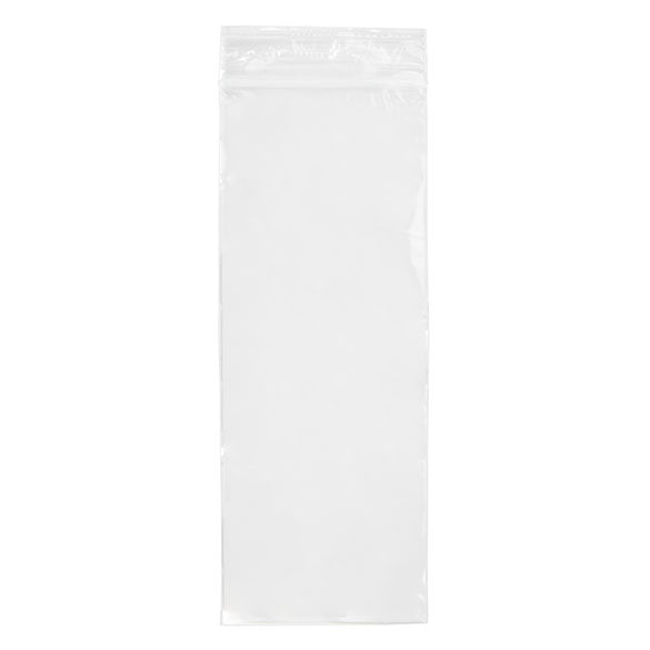 Druckverschlussbeutel Transparent 7.5x20.5cm PE 50 Mikron (100 Stück) [2PE38]