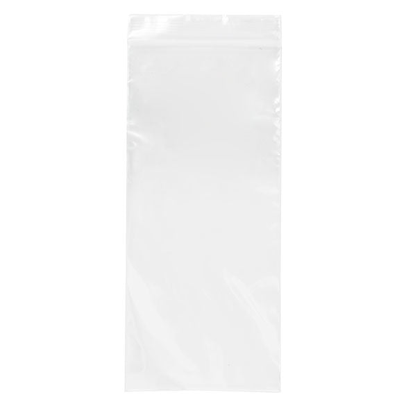 Druckverschlussbeutel Transparent 10x23cm PE 50 Mikron (100 Stück) [2PE49]