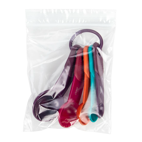 Sachet zip transparent en PE-BD 12,5x15cm 50 microns (100 pièces) [2PE56]