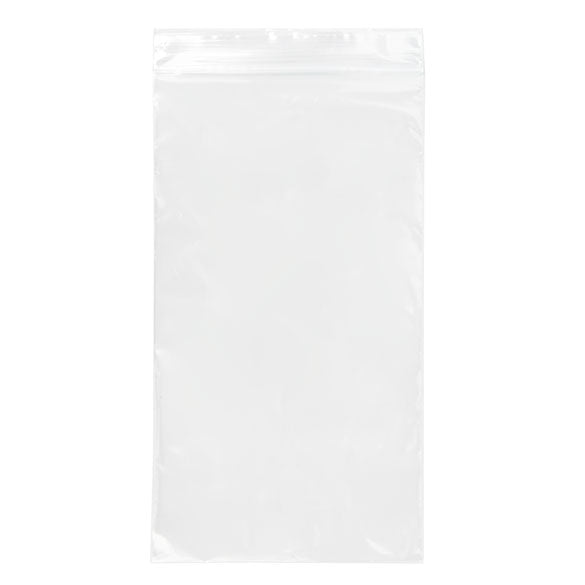 Druckverschlussbeutel Transparent 12.5x23cm PE 50 Mikron (100 Stück) [2PE59]