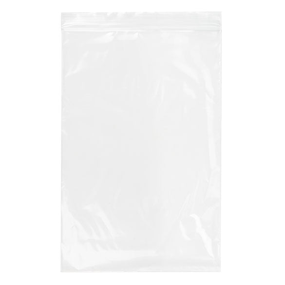 Sacchetto trasparente con chiusura a pressione 15x23cm PE 50 micron (100 pezzi) [2PE69]
