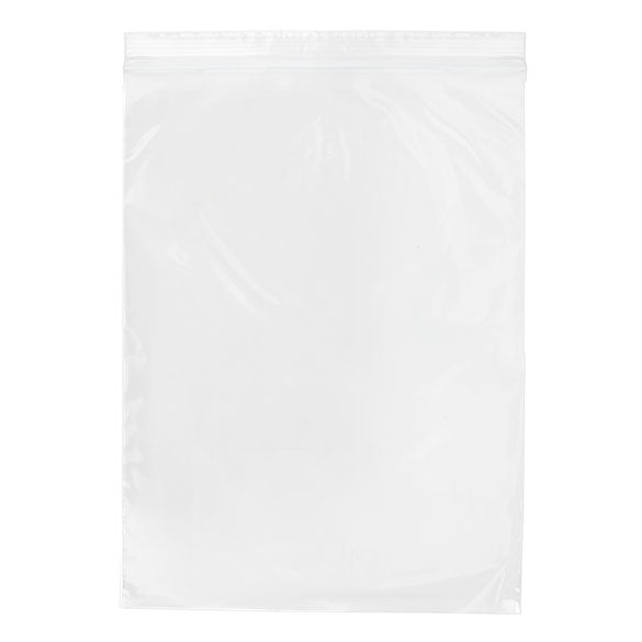 Druckverschlussbeutel Transparent 23x30.5cm PE 50 Mikron (100 Stück) [2PE912]