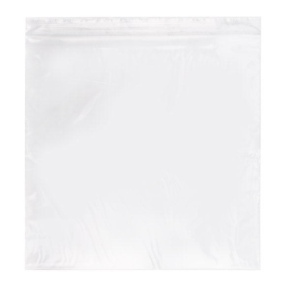 Sacchetto trasparente con chiusura a pressione 30.5x30.5cm PE 50 micron (100 pezzi) [2PE1212]