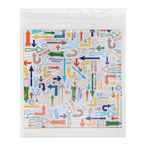 Druckverschlussbeutel Transparent 33x38cm PE 50 Mikron (100 Stück) [2PE1315]