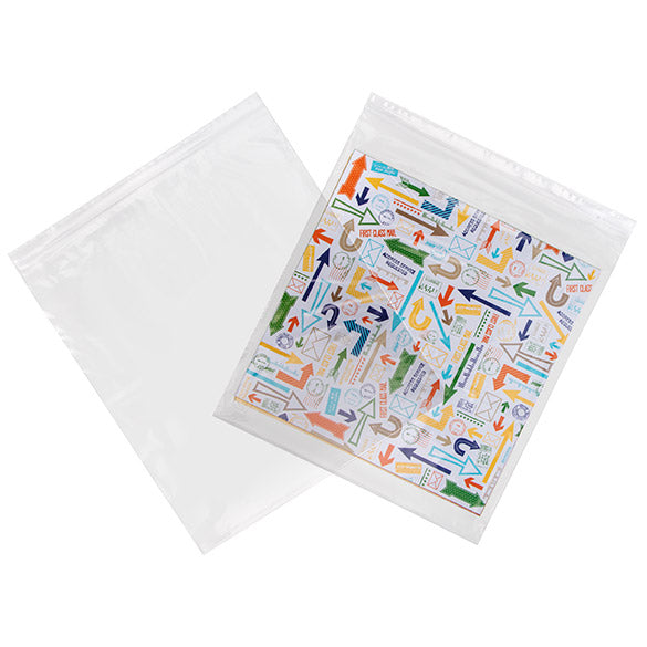 Druckverschlussbeutel Transparent 33x38cm PE 50 Mikron (100 Stück) [2PE1315]
