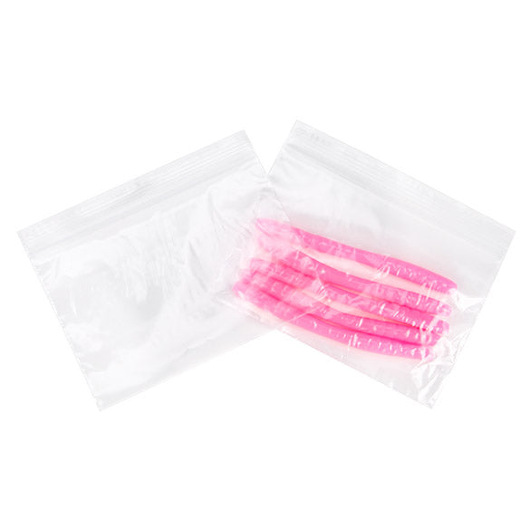 Druckverschlussbeutel Transparent 15x10cm PE 50 Mikron (100 Stück) [2PE64]