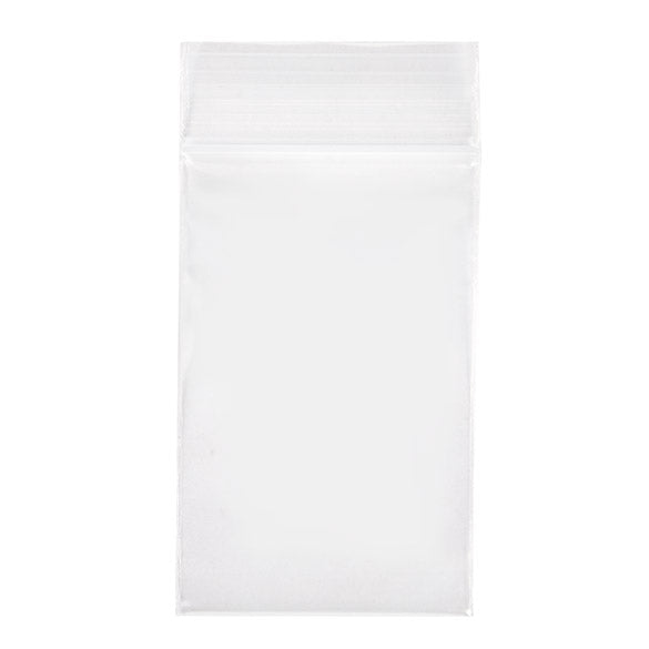 Druckverschlussbeutel Transparent 5x7.5cm PE 100 Mikron (100 Stück) [4PE23]
