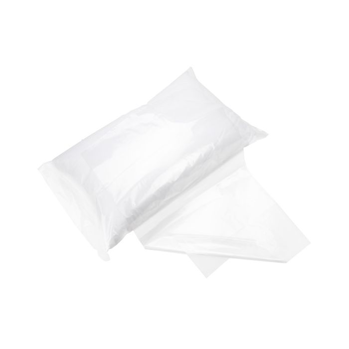 Sacchetto di plastica trasparente 25.4x33cm LDPE 50 microns (100 pezzi) [PE21013]