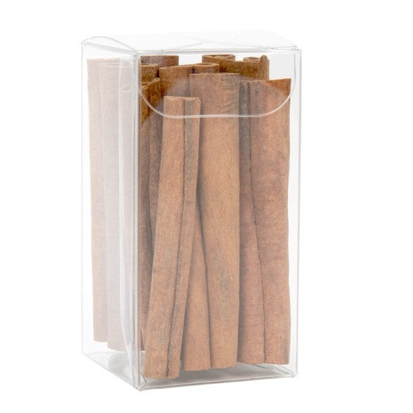 Plastic Gift Boxes 4.1x4.1x7.9cm Crystal Clear