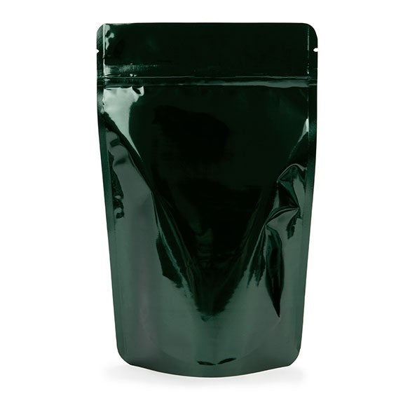 Stand Up Pouches Green 10x6x15cm | 57 grams