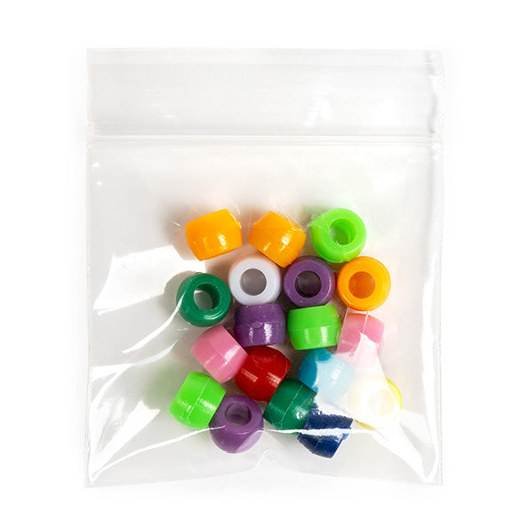 Sachet zip à transparence cristalline 5x5 cm (100 pièces) [ZC22]