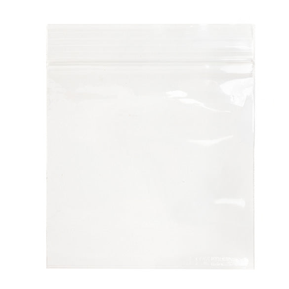 Druckverschlussbeutel 7.5x7.5cm Transparent PP 50 Mikron (100 Stück) [ZC33]