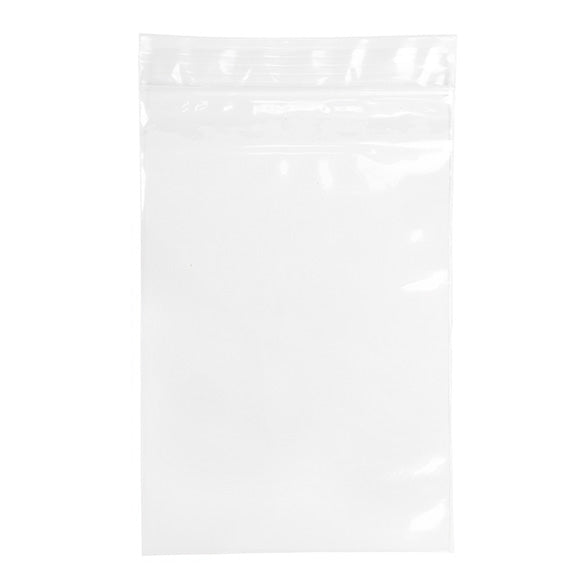 Sachet zip à transparence cristalline 10x15 cm (100 pièces) [ZC46]