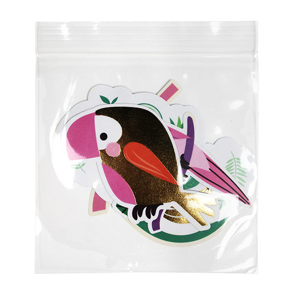 Sachet zip à transparence cristalline 12,5x12,5 cm (100 pièces) [ZC55]