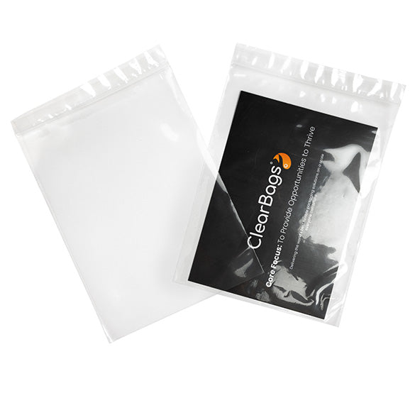 Sachet zip à transparence cristalline 15x20 cm (100 pièces) [ZC68]
