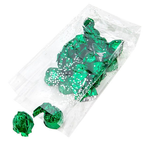 Sachet SOS imprimé points blancs 10.2x6.4x24.1cm (100 pièces) [G4SW]