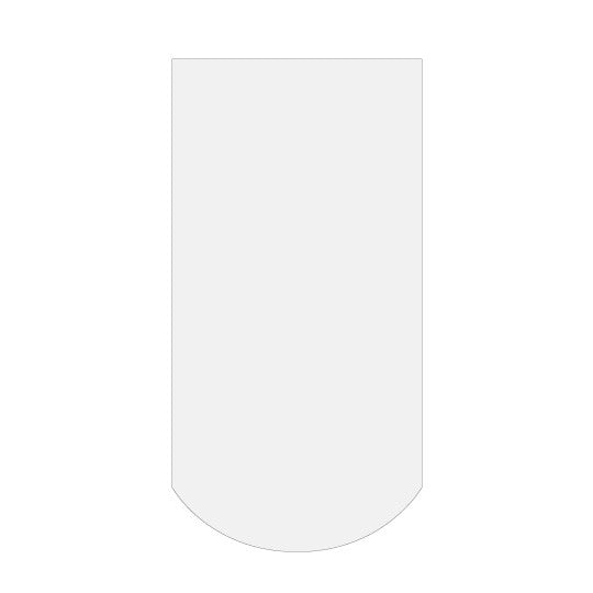 Plastikbeutel mit rundem Boden für Körbe 61x76.2cm (100 Stück) [RB2430]