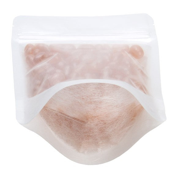 Buste doypack in carta di riso trasparente/bianco 11.9x7.6x18.4cm | 114 grammi (100 pezzi) [ZBGR46WC]