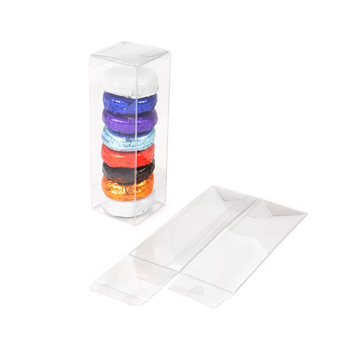 Klarsichtschachteln rPET mit Automatikboden 5.1x5.1x15.2 cm (25 Stück) [PLB137R]