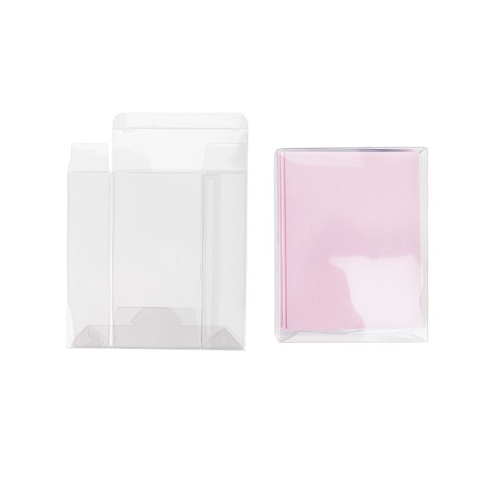 rPET Crystal Clear Pop & Lock Box 11.4x3.8x14.9 cm