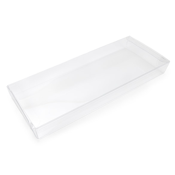 Scatola rPET trasparente 10,8x2,1x24,3cm (25 pz) [FB128R]