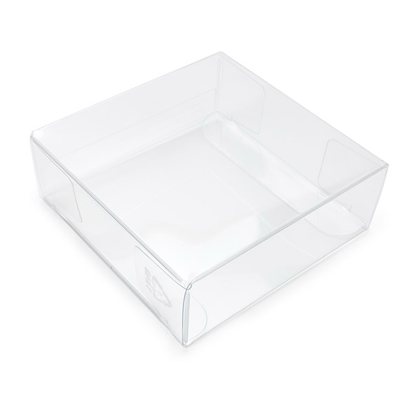 Scatola rPET trasparente 8,3x2,9x8,3cm (25 pz) [FB86R]