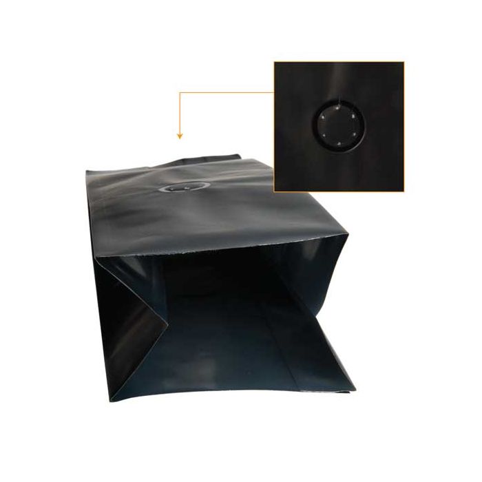 Kaffeebeutel Mattschwarz mit Ventil 8x6x26cm | 285 Gramm (50 Stück) [SGC1BM]