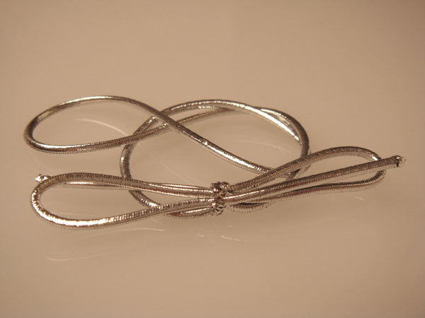 Nastri decorativi argento metallizzato 20cm (50 pezzi) [8MS]