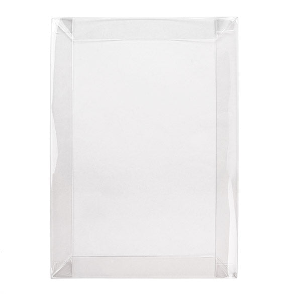 Couvercle pliant à transparence cristalline 13,8 x 1,6 x 19,2cm (25 Pièces) [BT1]