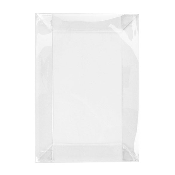 Deckel Transparent & Faltbar 9.7x1.7x13.8cm (25 Stück) [BT10]