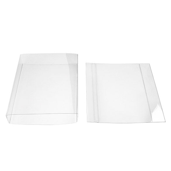 Couvercle à glisser à transparence cristalline 13.8x2.7x19.1cm (25 Pièces) [SC15]