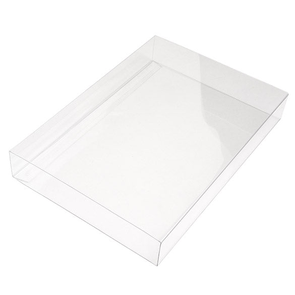 Scatola trasparente con coperchio scorrevole 12.5x2.7x17.1cm (25 pezzi) [SC16]