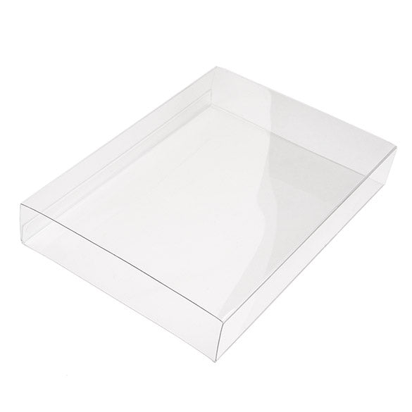 Scatola trasparente con coperchio scorrevole 11.6x2.7x15.2cm (25 pezzi) [SC17]