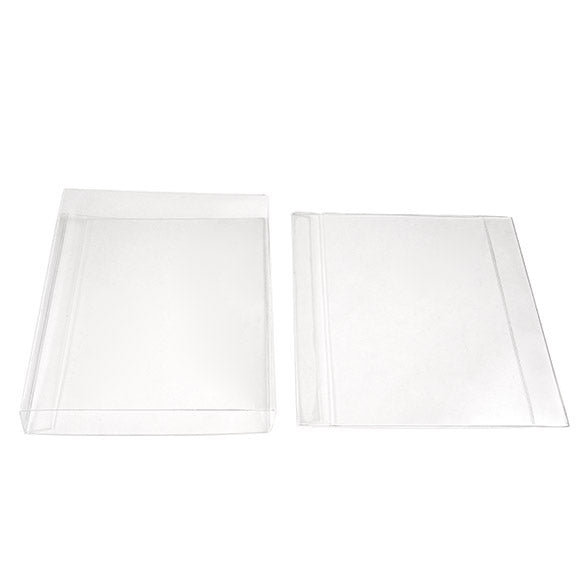 Couvercle transparence cristalline à glisser 11.6 x 1.7 x 15.2cm (25 Pièces) [SC3]