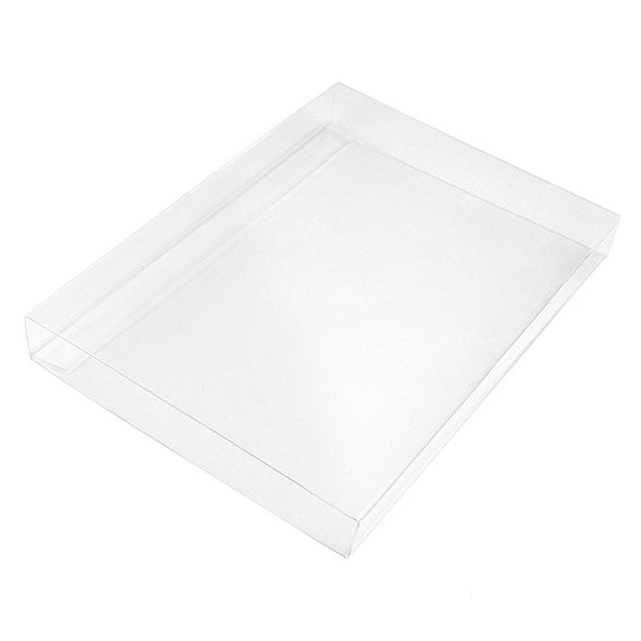 Couvercle transparence cristalline à glisser 11.6 x 1.7 x 15.2cm (25 Pièces) [SC3]