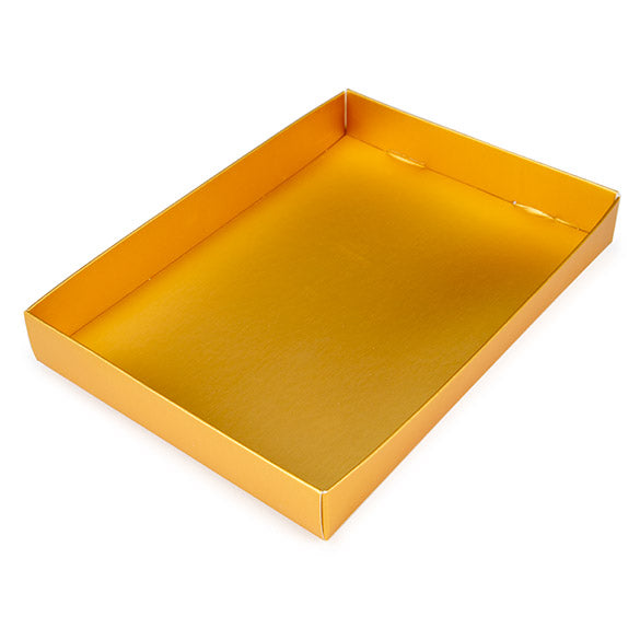 Boite en Carton Or 13.7 x 2.5 x 19.1cm (25 Pièces) [GD15]