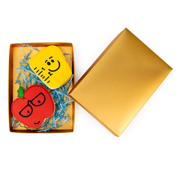Scatole regalo Kraft oro 13.7x2.5x19.1cm (25 pezzi) [GD15]