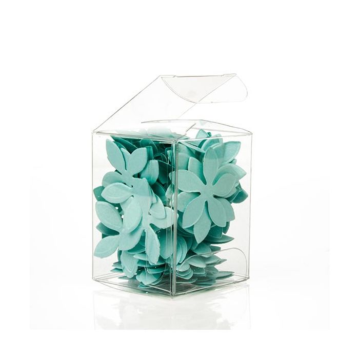 Scatole regalo trasparenti 3.8x3.8x5.1cm (50 pezzi) [VB291]