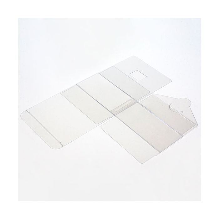 Boîtier cadeau à transparence cristalline 10.2 x 10.2 x 5.1cm (50 Pièces) [VB302]